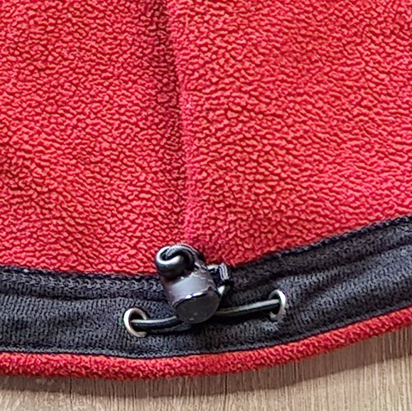 Eddie Bauer Full Zip Men's Fleece PolarTec WindPro Red Jacket XXL Pockets - Picture 6 of 10